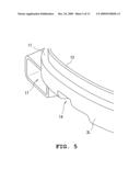 COWLING STRUCTURE FOR OUTBOARD MOTOR diagram and image