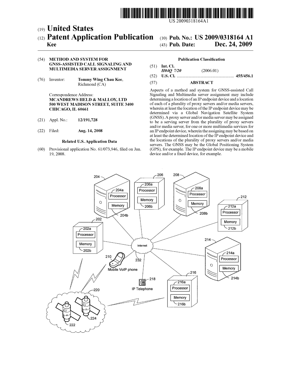 METHOD AND SYSTEM FOR GNSS-ASSISTED CALL SIGNALING AND MULTIMEDIA SERVER ASSIGNMENT - diagram, schematic, and image 01