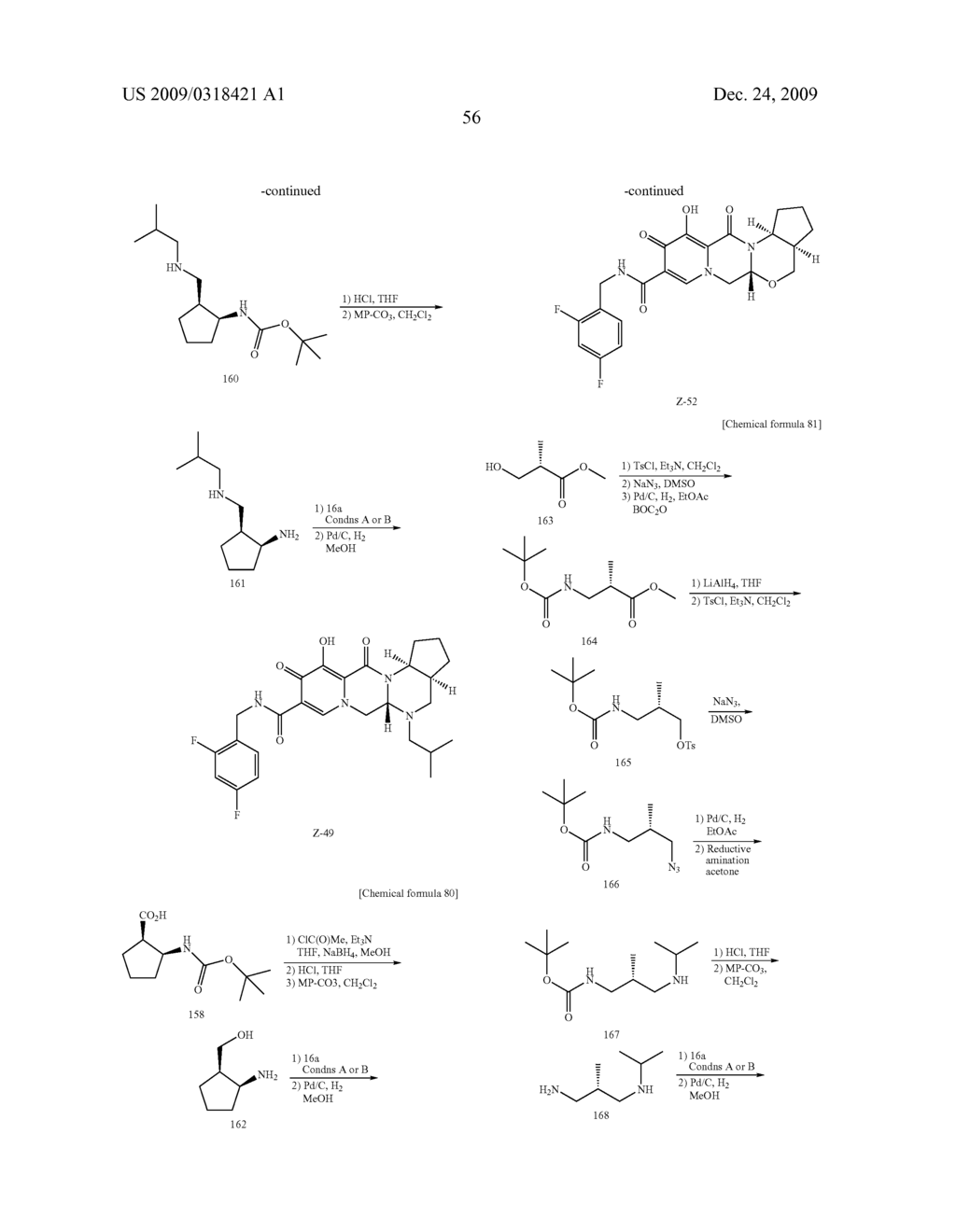 Polycyclic carbamoylpyridone derivative having hiv integrase inhibitory activity - diagram, schematic, and image 57