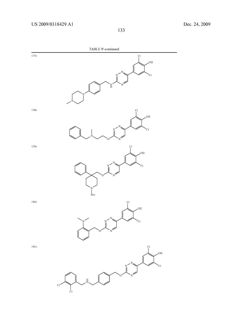 Compounds, Compositions and Methods Comprising Heteroaromatic Derivatives - diagram, schematic, and image 134