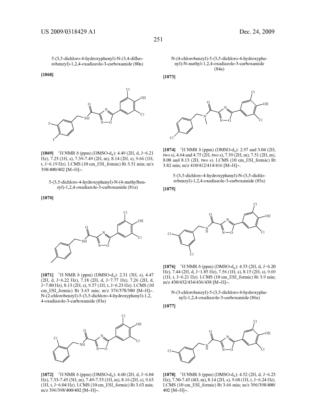 Compounds, Compositions and Methods Comprising Heteroaromatic Derivatives - diagram, schematic, and image 252