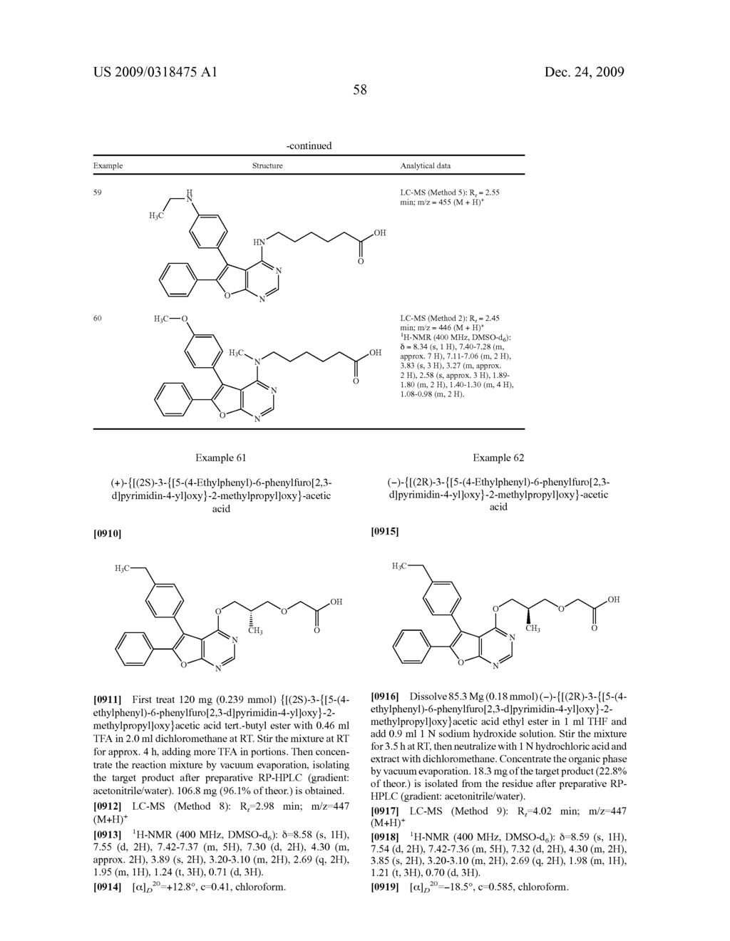 Novel, Acyclically Substituted Furopyrimidine Derivatives and Use Thereof - diagram, schematic, and image 59