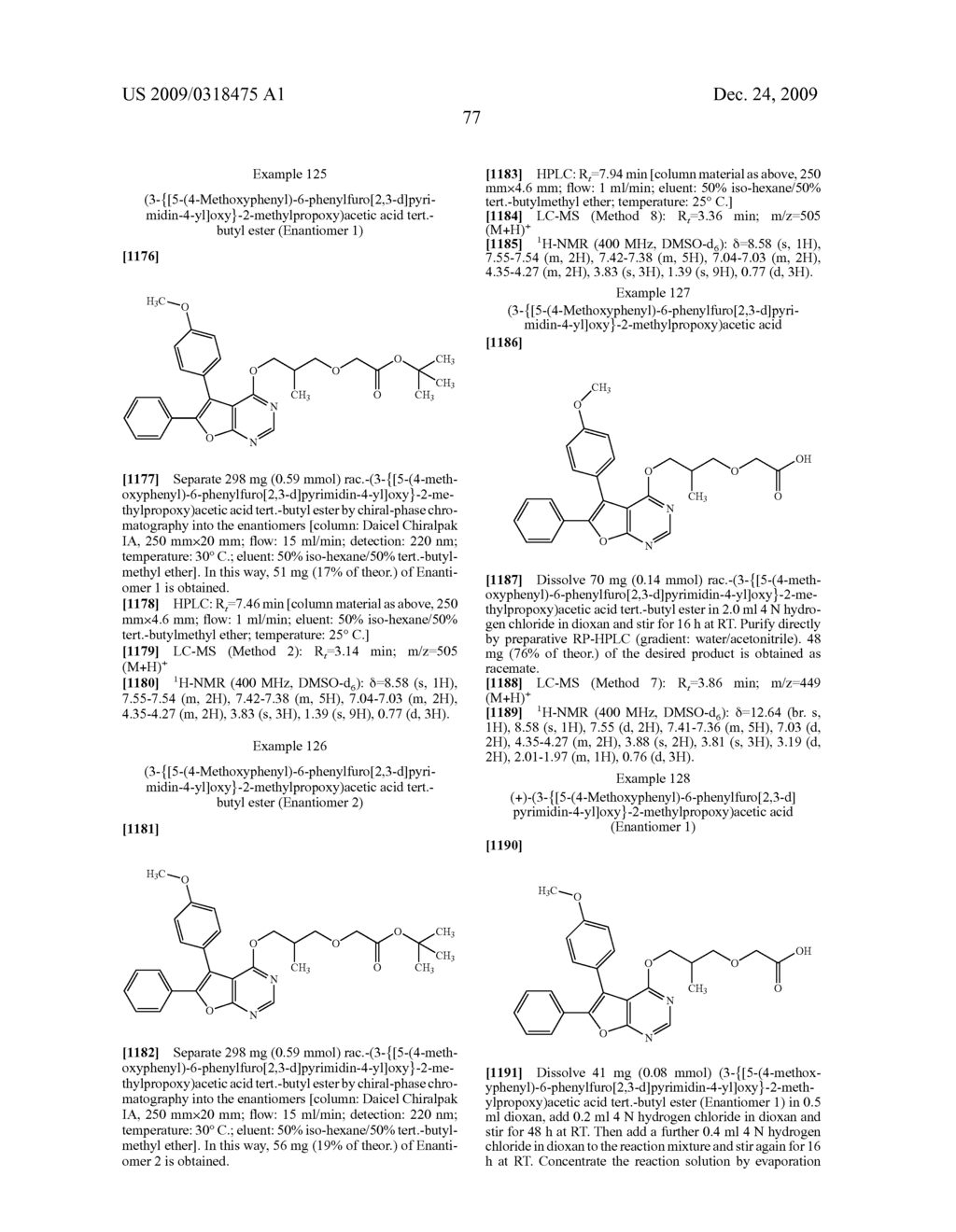 Novel, Acyclically Substituted Furopyrimidine Derivatives and Use Thereof - diagram, schematic, and image 78