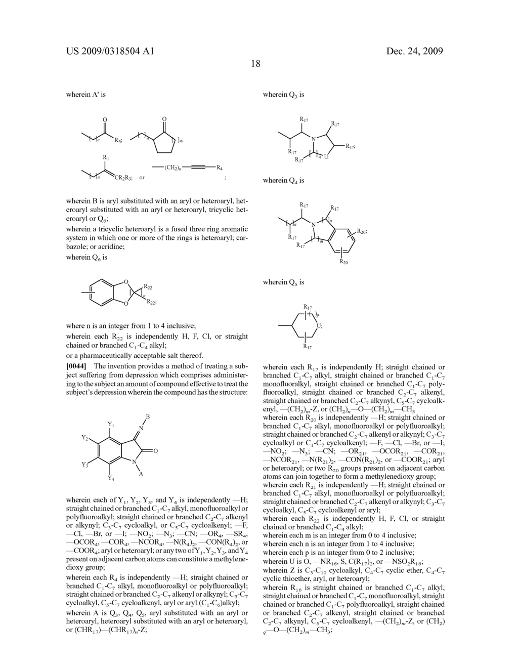 Use of GAL3 receptor antagonists for the treatment of depression and/or anxiety and compounds useful in such methods - diagram, schematic, and image 24