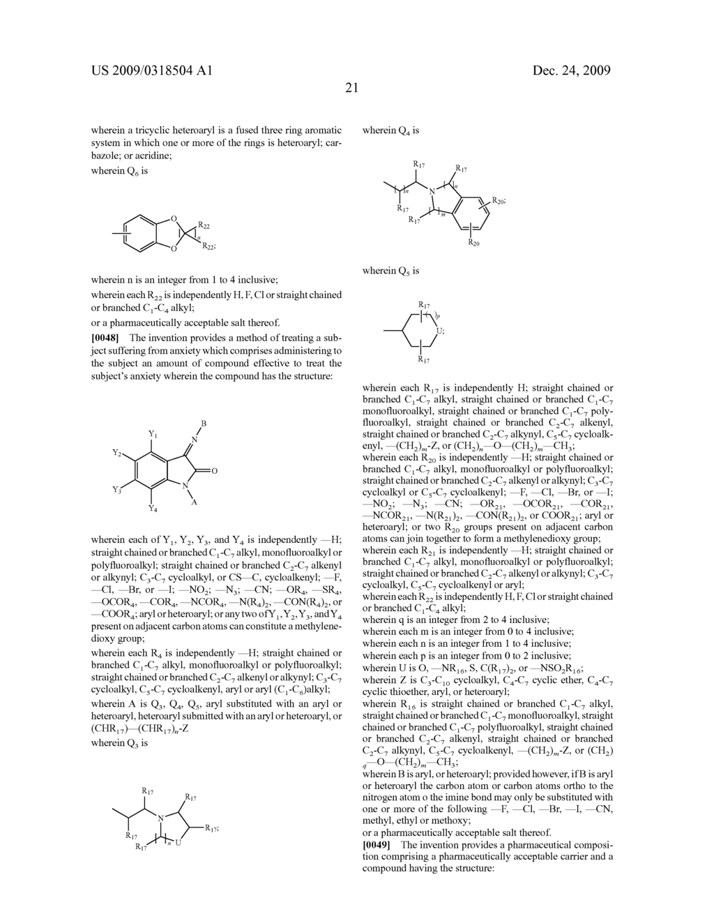 Use of GAL3 receptor antagonists for the treatment of depression and/or anxiety and compounds useful in such methods - diagram, schematic, and image 27