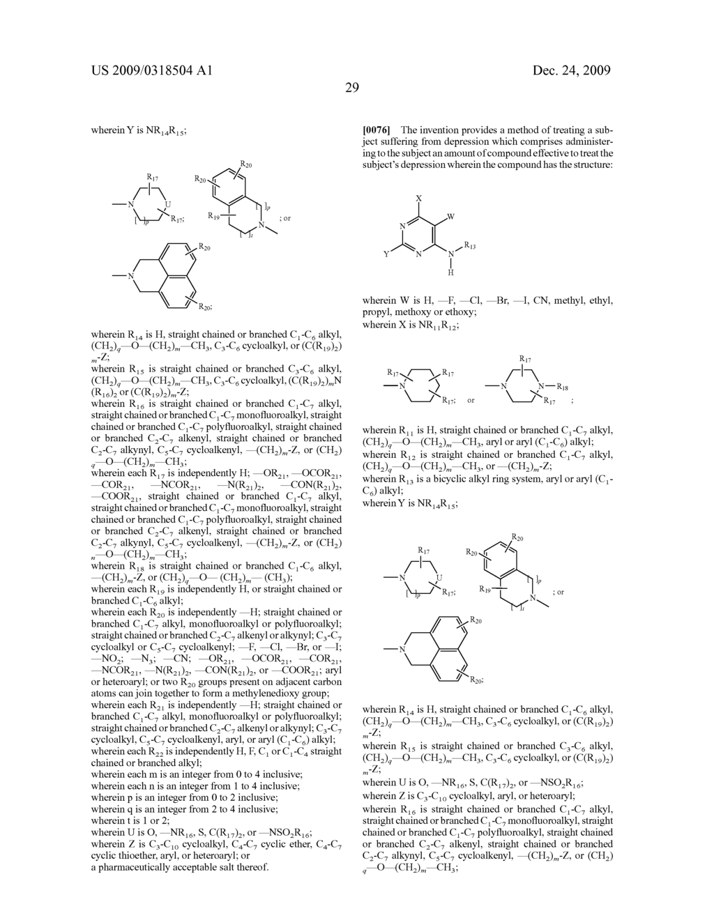 Use of GAL3 receptor antagonists for the treatment of depression and/or anxiety and compounds useful in such methods - diagram, schematic, and image 35