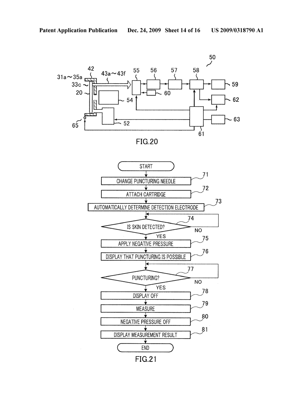 BLOOD SENSOR AND BLOOD EXAMINING INSTRUMENT INCLUDING SAME - diagram, schematic, and image 15