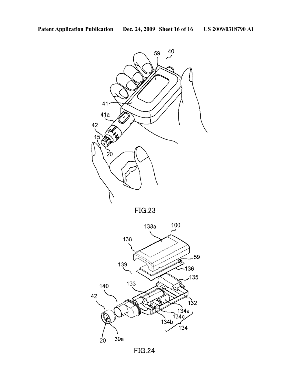 BLOOD SENSOR AND BLOOD EXAMINING INSTRUMENT INCLUDING SAME - diagram, schematic, and image 17