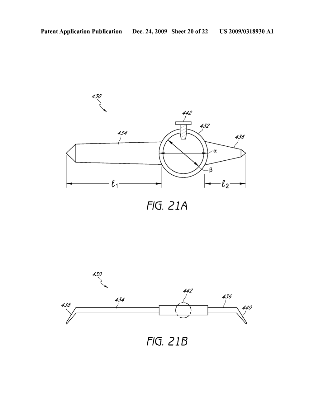 SURGICAL ORIENTATION DEVICE AND METHOD - diagram, schematic, and image 21