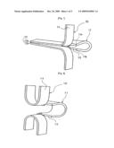 Spacer for use in a surgical operation for spinous process of spine diagram and image