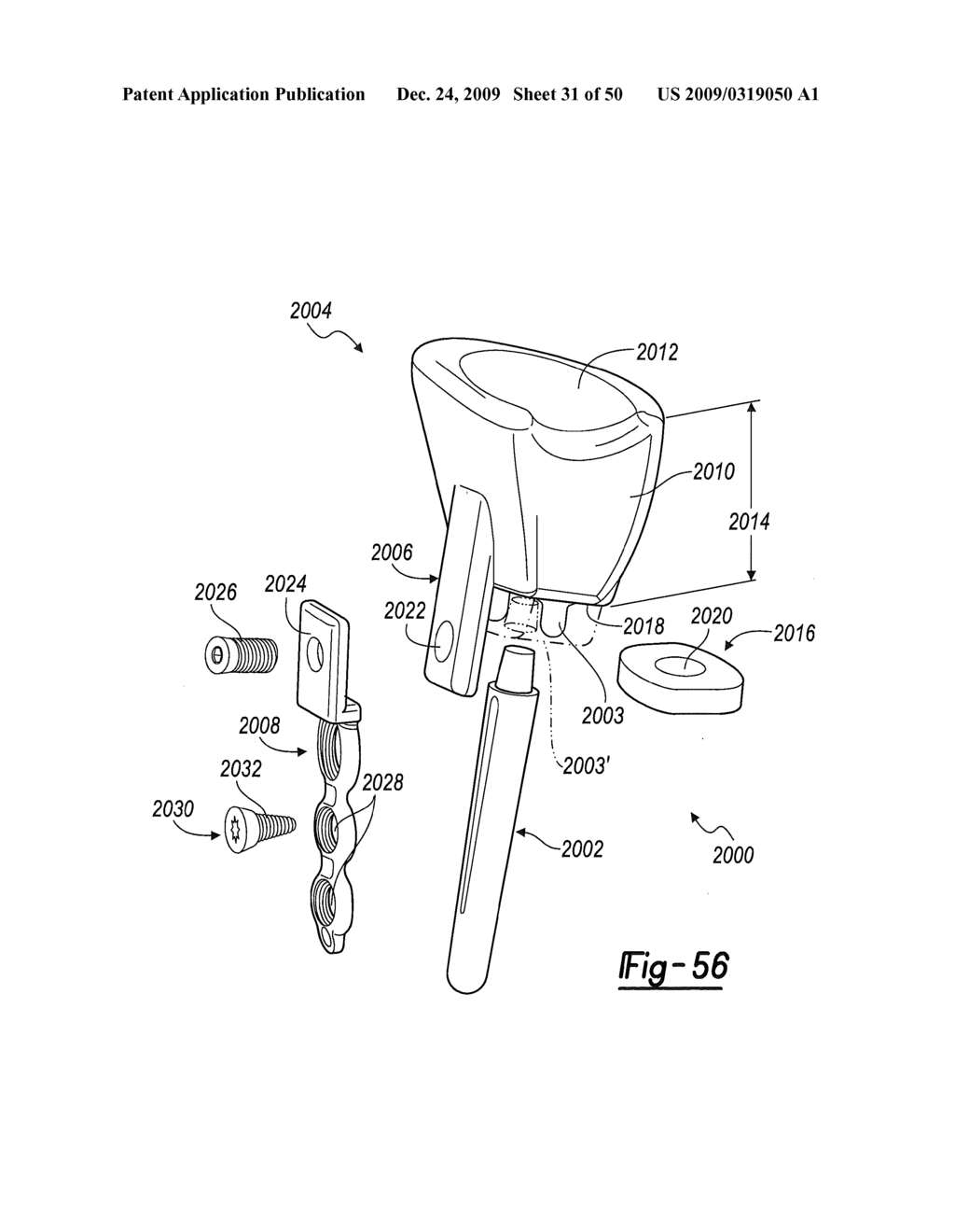 Method and Apparatus for Wrist Arthroplasty - diagram, schematic, and image 32