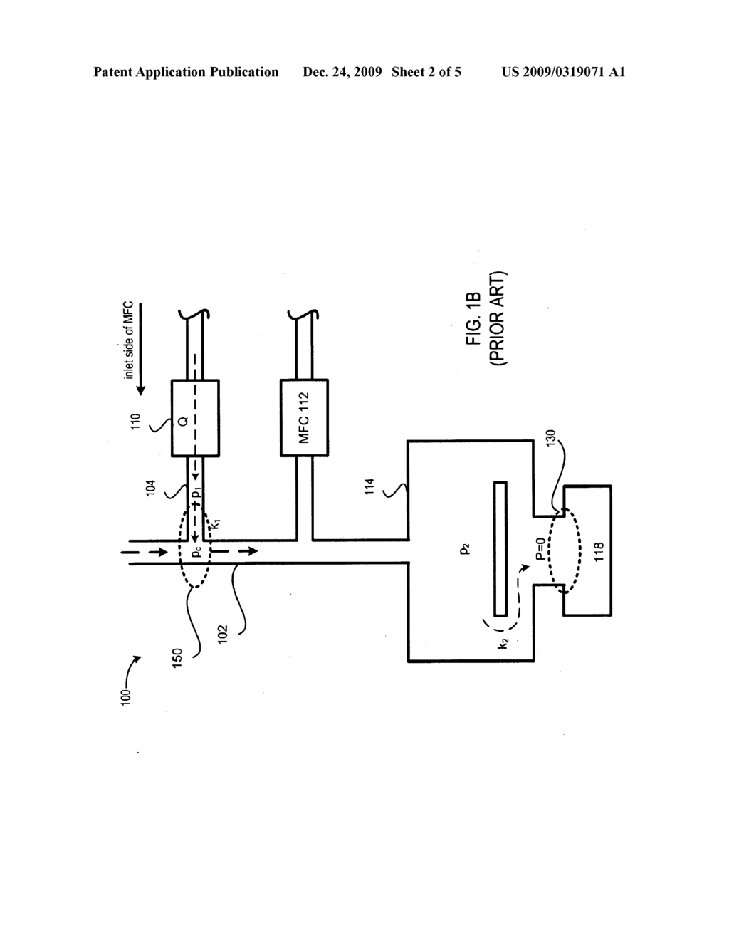 METHODS FOR CONTROLLING TIME SCALE OF GAS DELIVERY INTO A PROCESSING CHAMBER - diagram, schematic, and image 03