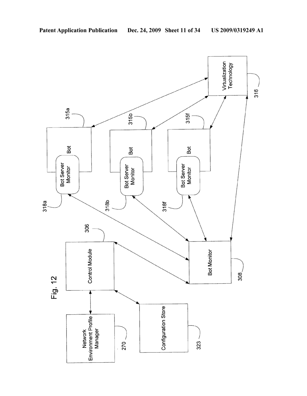 SYSTEMS AND METHODS FOR NETWORK MONITORING AND ANALYSIS OF A SIMULATED NETWORK - diagram, schematic, and image 12