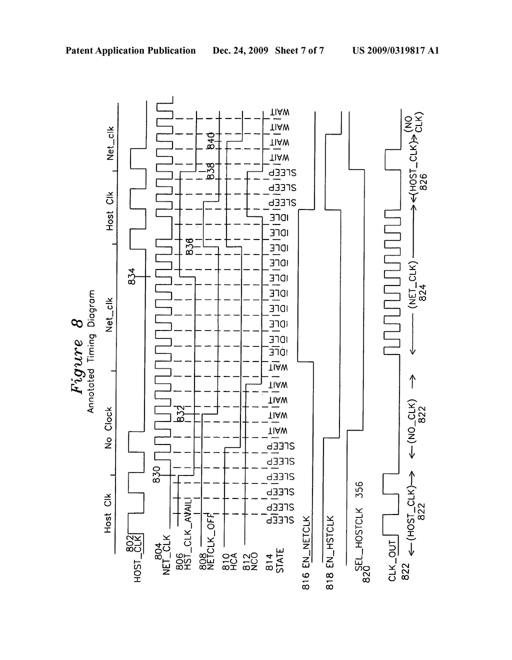 Clock Selection for a Communications Processor having a Sleep Mode - diagram, schematic, and image 08