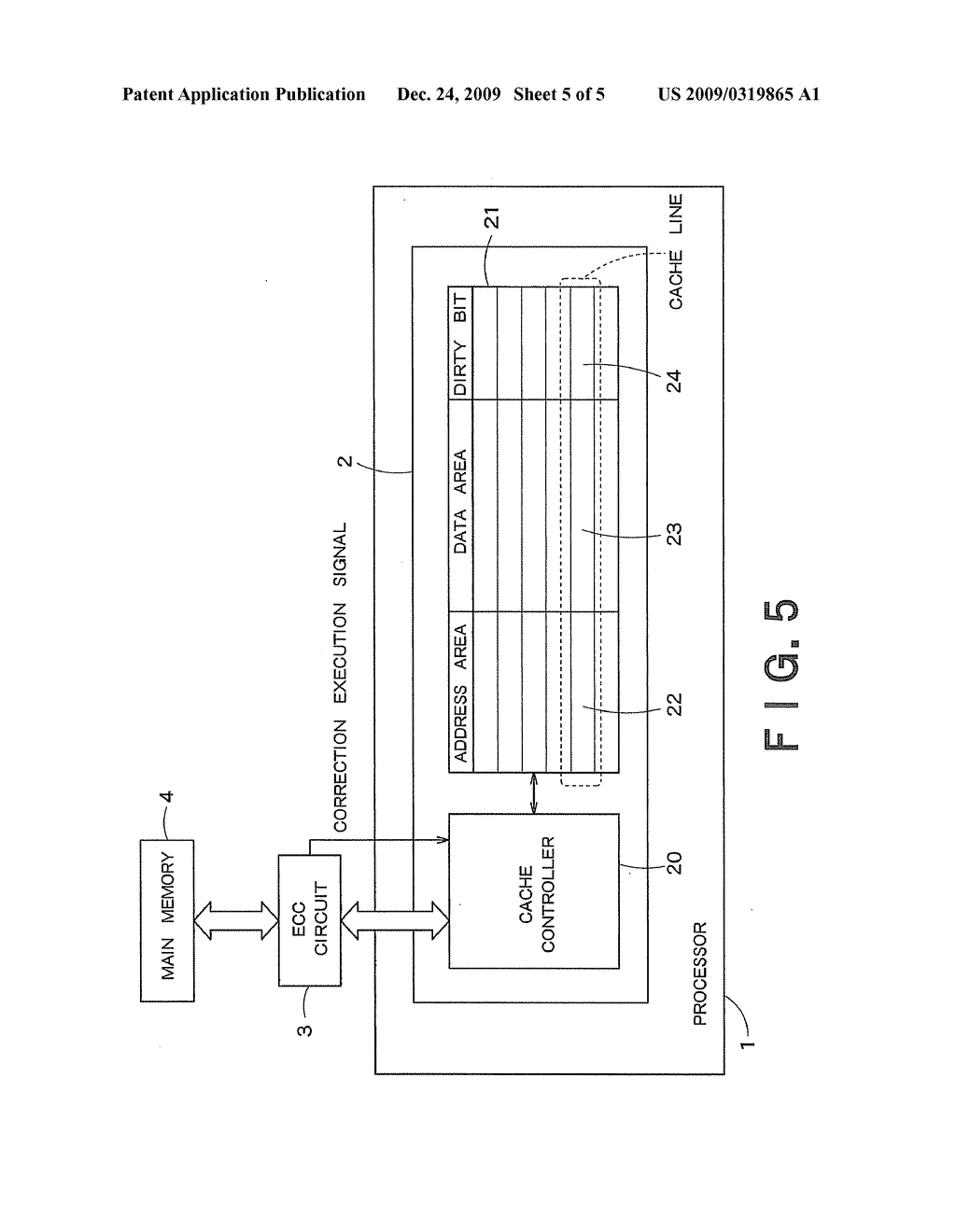 CACHE MEMORY, COMPUTER SYSTEM AND MEMORY ACCESS METHOD - diagram, schematic, and image 06