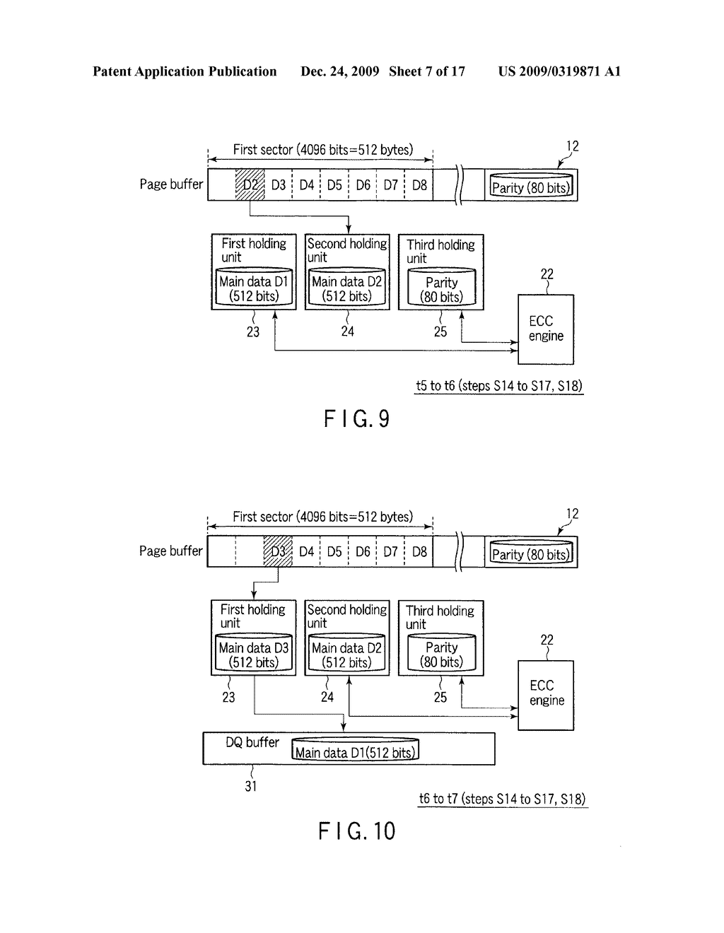 MEMORY SYSTEM WITH SEMICONDUCTOR MEMORY AND ITS DATA TRANSFER METHOD - diagram, schematic, and image 08