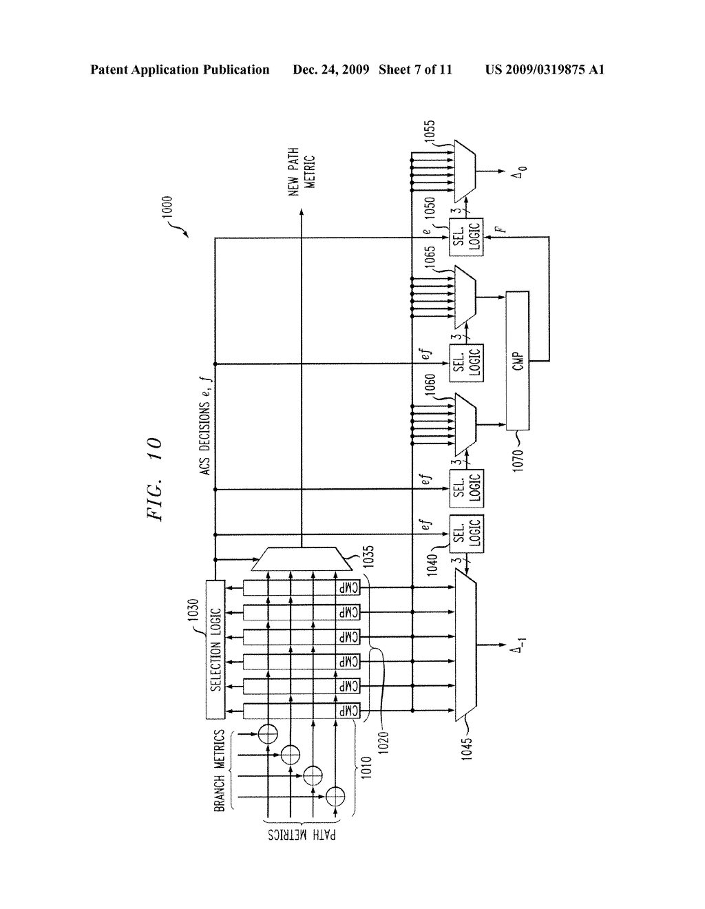 Path Metric Difference Computation Unit For Computing Path Differences Through A Multiple-Step Trellis - diagram, schematic, and image 08