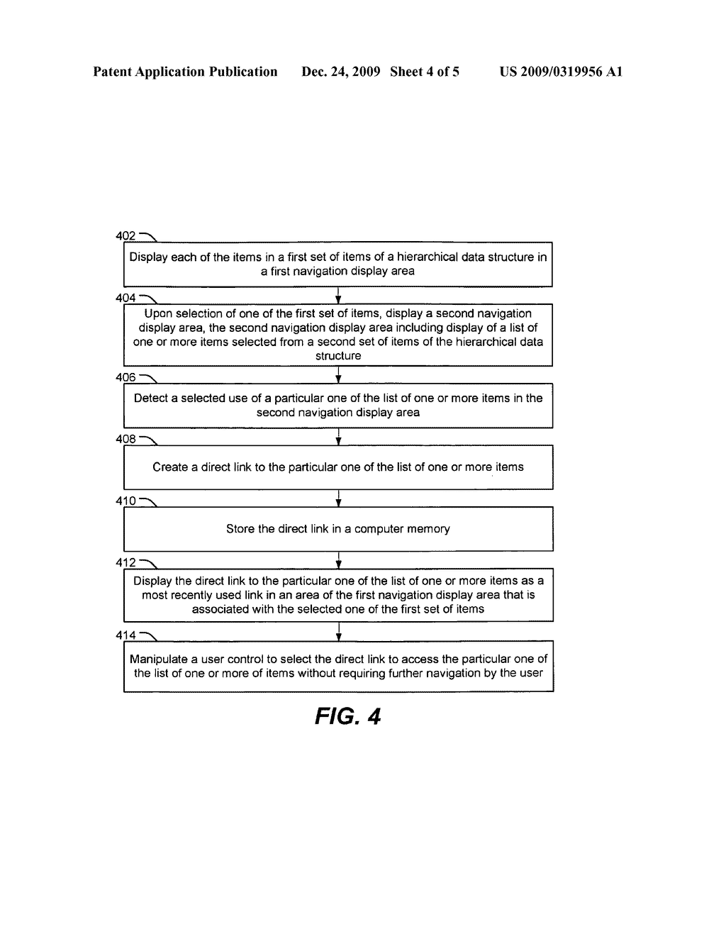 USER INTERFACE FOR NAVIGATING LARGE SCALE HIERARCHICAL NAMESPACES - diagram, schematic, and image 05