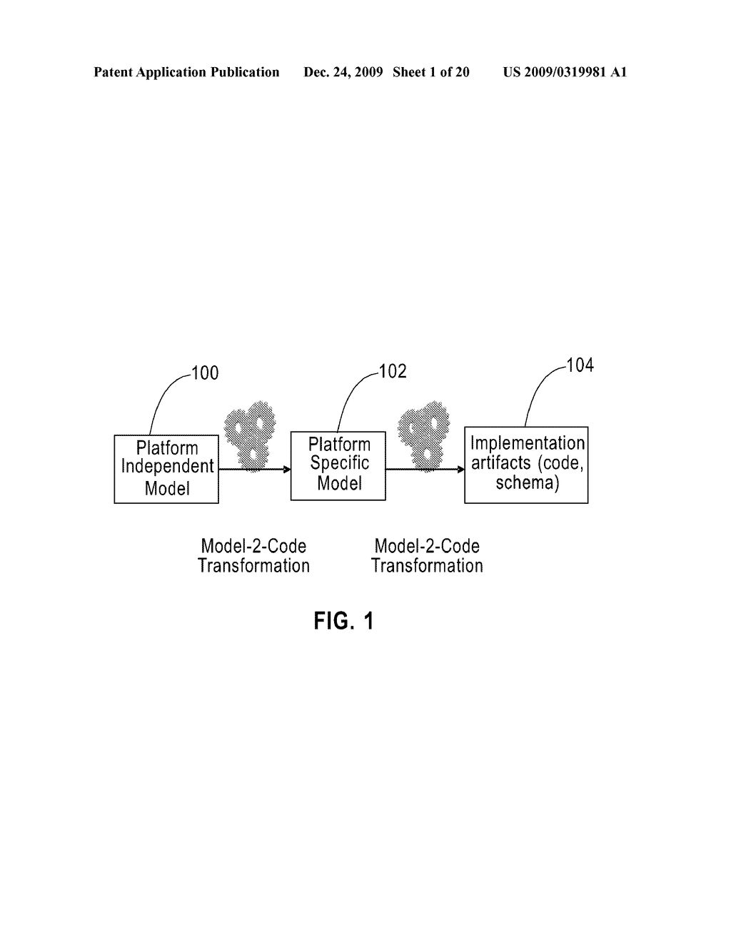 SYSTEM AND METHOD FOR GENERATING IMPLEMENTATION ARTIFACTS FOR CONTEXTUALLY-AWARE BUSINESS APPLICATIONS - diagram, schematic, and image 02