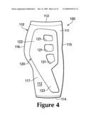 Apparel With Reduced Friction Zones diagram and image