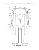 Apparel With Reduced Friction Zones diagram and image