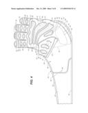 Weightlifting glove with integrated hand and wrist support diagram and image