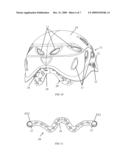 Protection helmet with improved adjustable neckband diagram and image