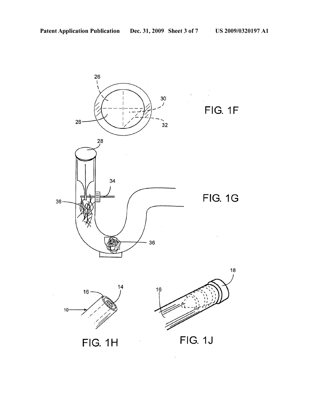 COMPACT DRAIN-CLEANING DEVICE WITH HAIR-SNAGGING PAD - diagram, schematic, and image 04