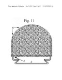 Headboard with base that slips under mattress diagram and image