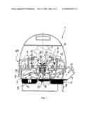 Vacuum cleaner with wet scrubber diagram and image