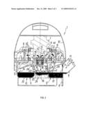 Vacuum cleaner with wet scrubber diagram and image