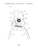 Pruning shears diagram and image