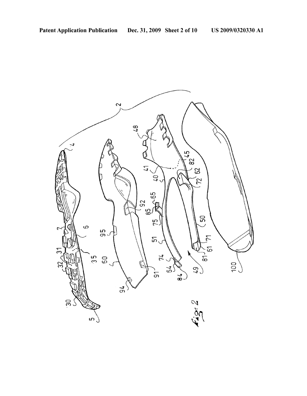 FOOTWEAR WITH IMPROVED BOTTOM ASSEMBLY - diagram, schematic, and image 03