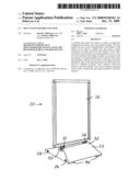 SIGN STAND WITH ROLLING BASE diagram and image