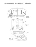 SIGN STAND WITH ROLLING BASE diagram and image