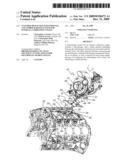 Cylinder Block Mounted Pedestal and Turbocharger System for Internal Combustion Engine diagram and image