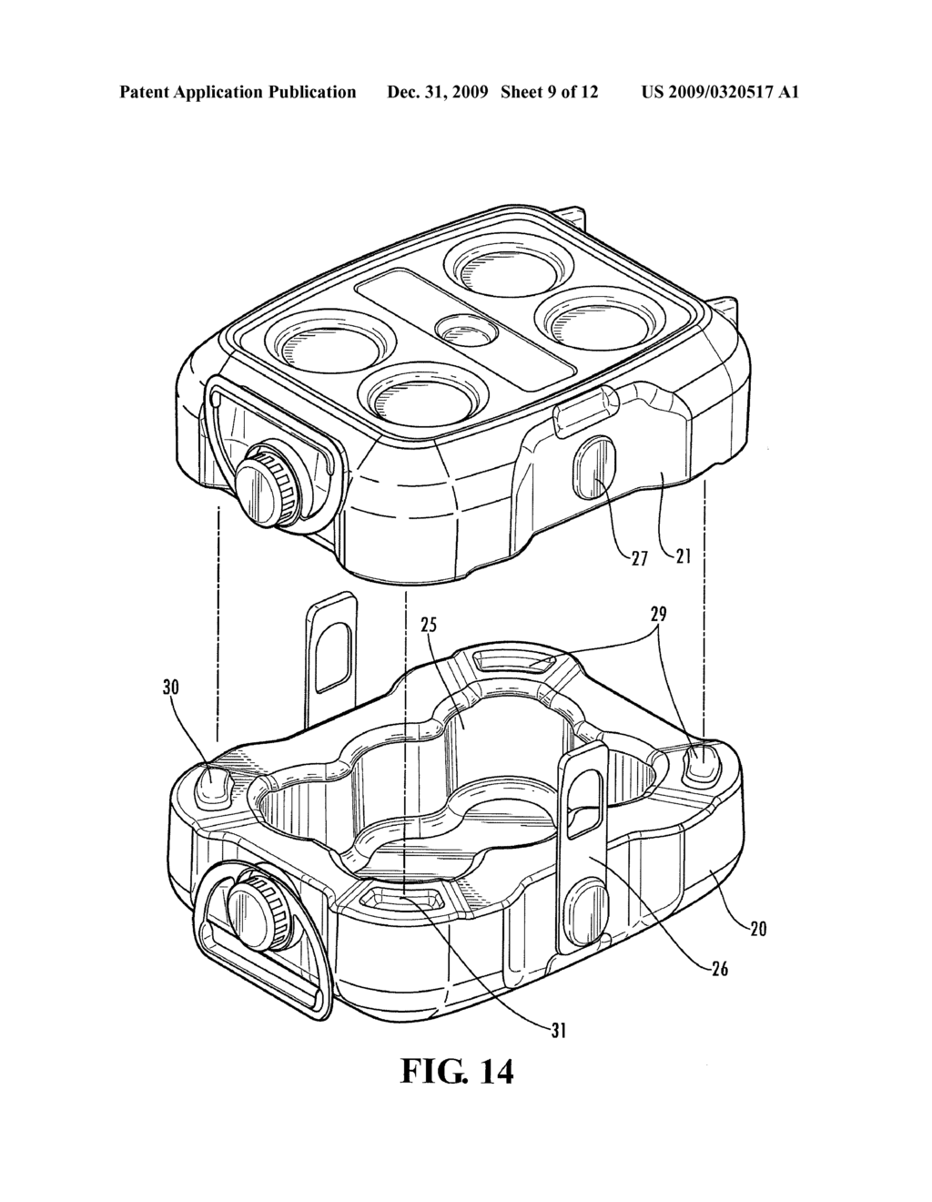 COOLER AND COOLER ACCESSORY WITH INTEGRATED LIQUID DISPENSER - diagram, schematic, and image 10