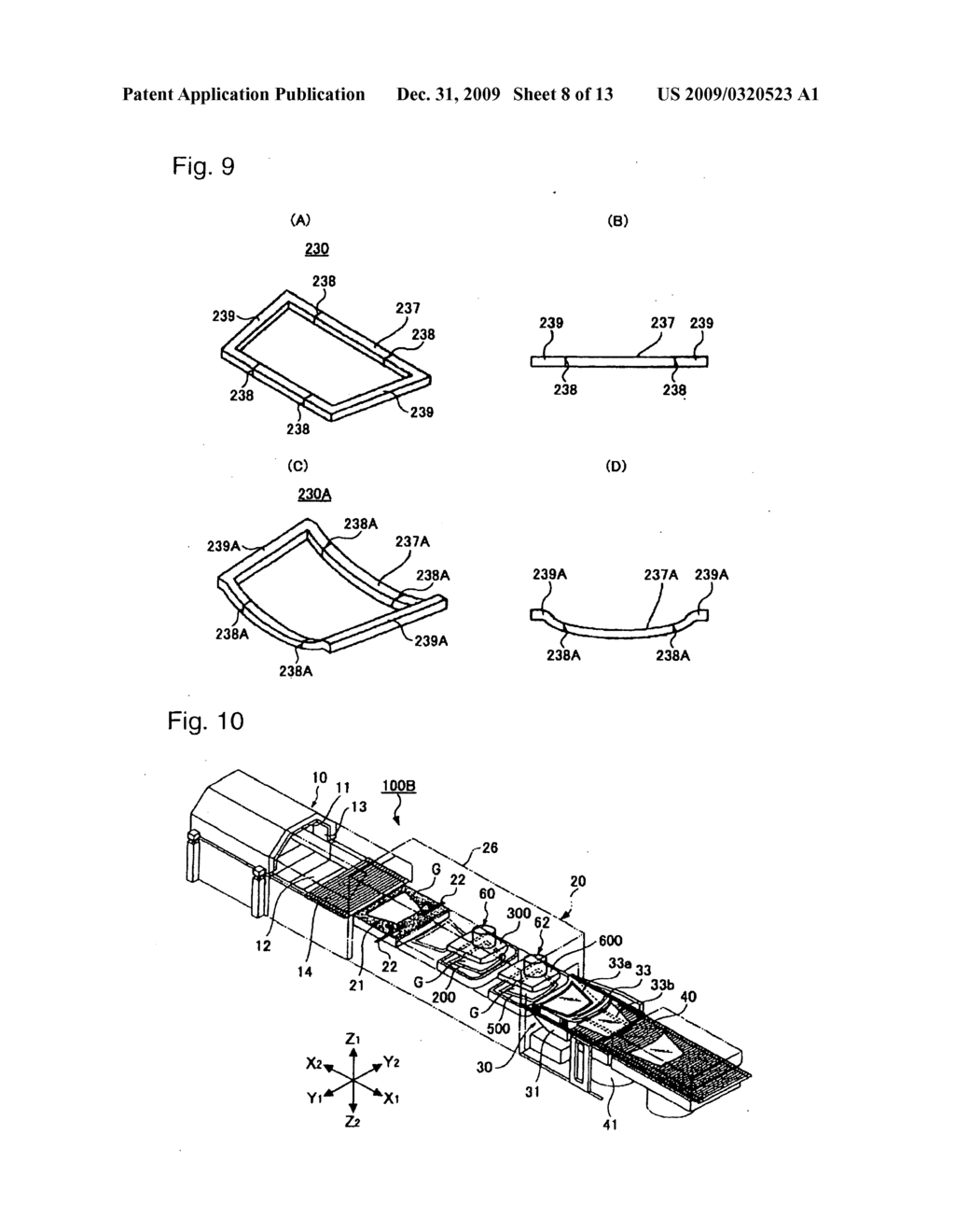 METHOD FOR BENDING A GLASS SHEET AND APPARATUS FOR BENDING A GLASS SHEET - diagram, schematic, and image 09