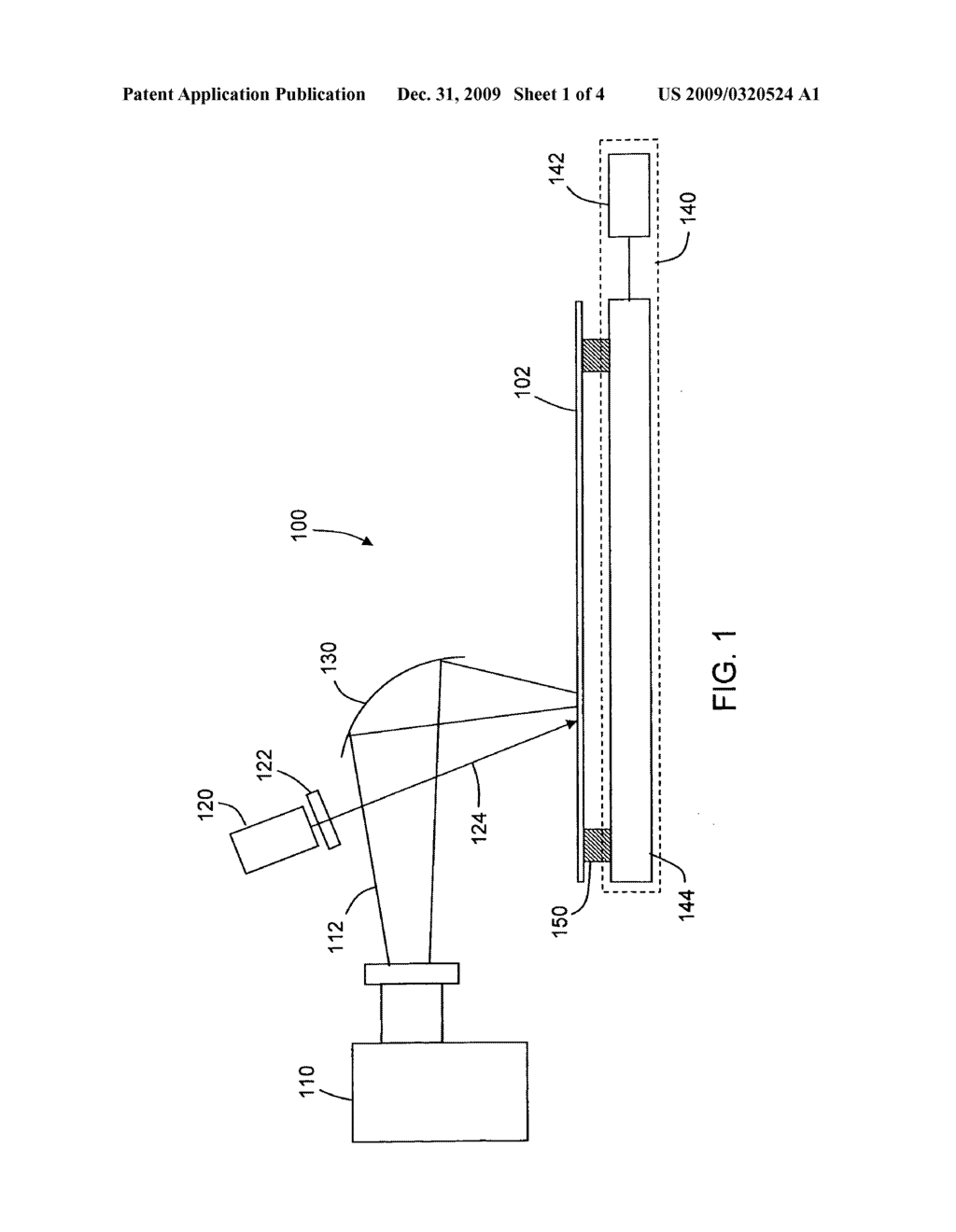 Glass sheet cutting by laser-guided gyrotron beam - diagram, schematic, and image 02