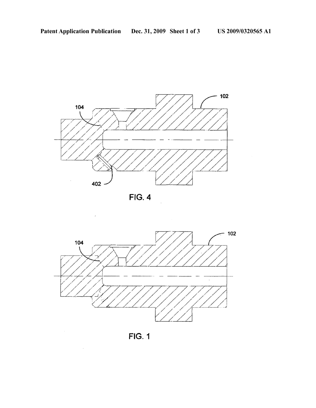 Method and apparatus for providing leak-before-burst failure of a pressurized component - diagram, schematic, and image 02