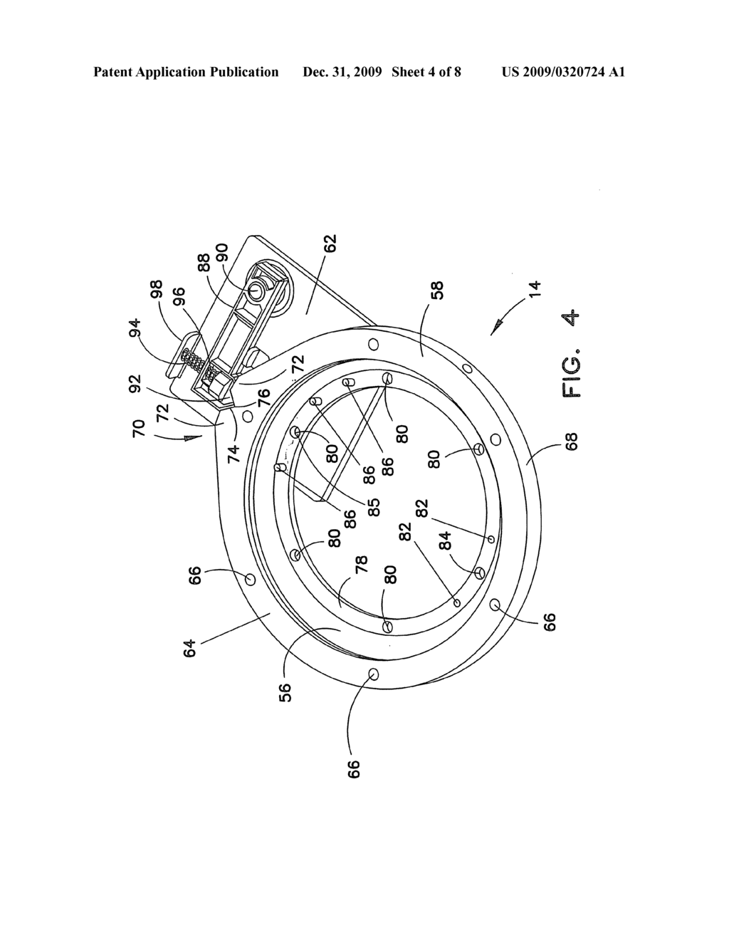 SWIVEL BASE WITH INSTALLATION AID - diagram, schematic, and image 05