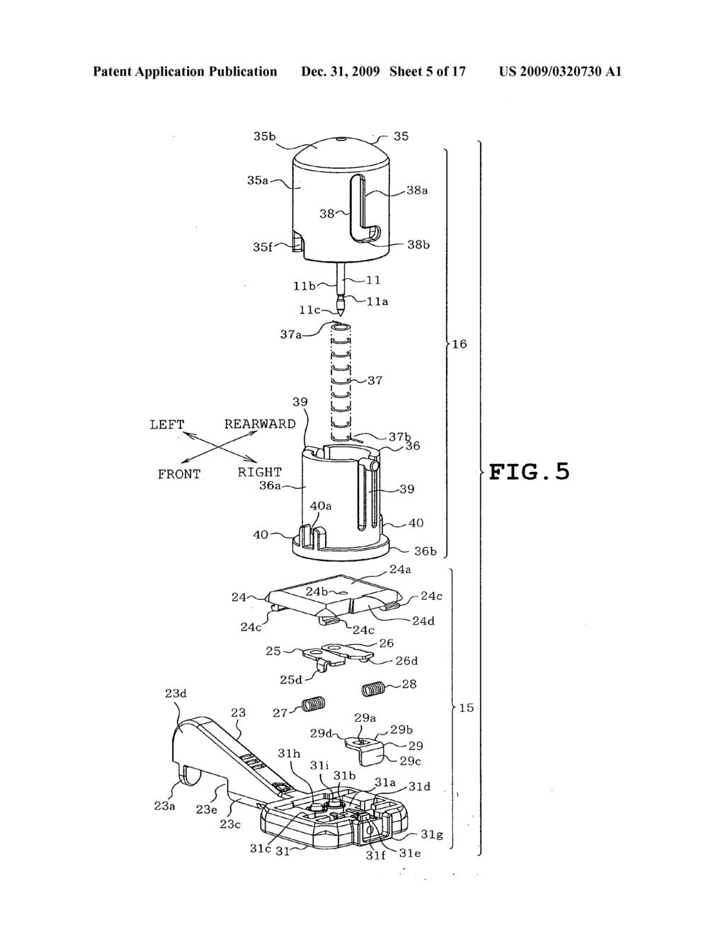 Circular stitching device for sewing machine - diagram, schematic, and image 06