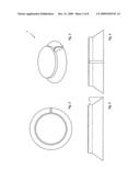 Temperature Indicating Device to be Used in Beverage Holding Containers, and, the Containers diagram and image