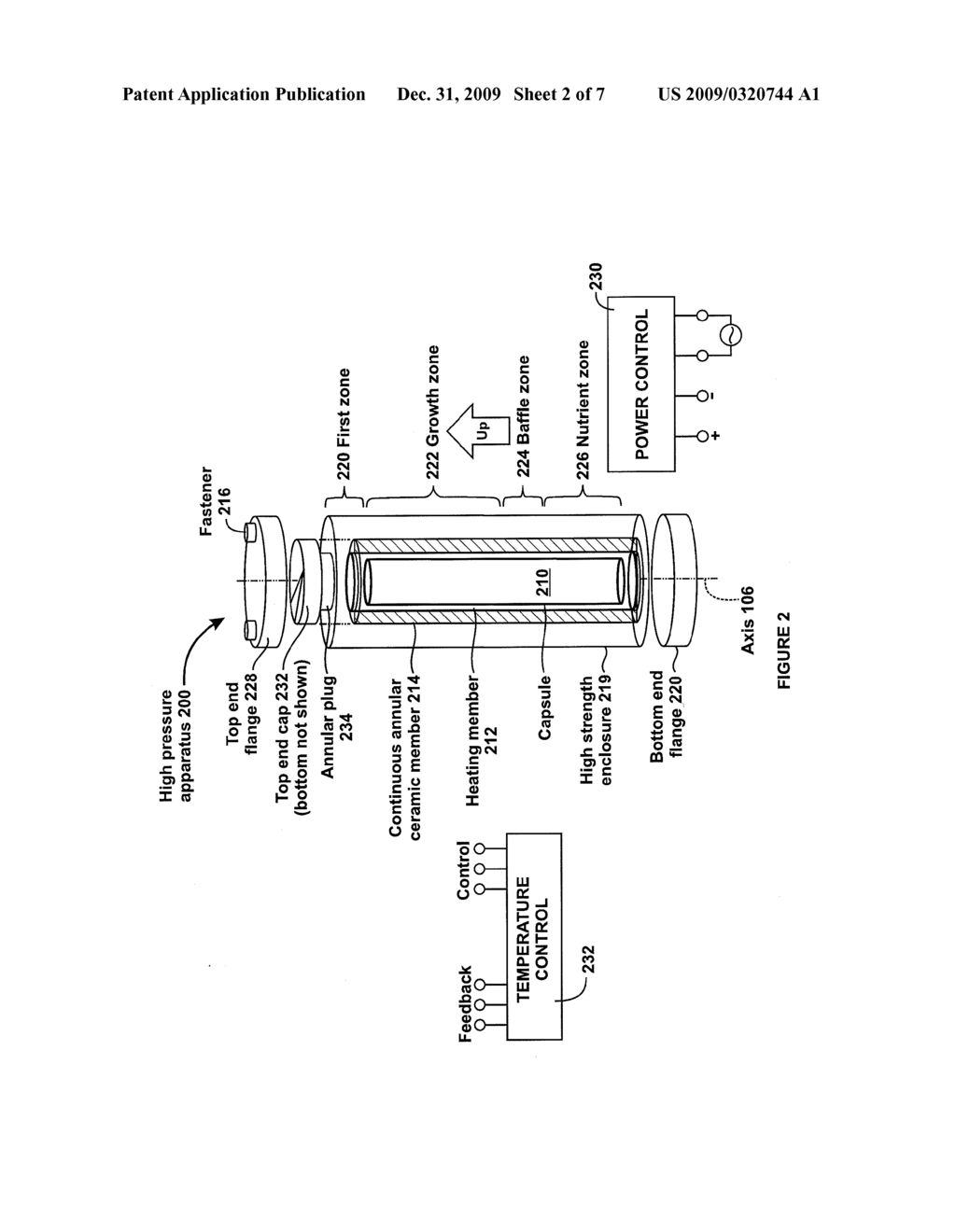 HIGH PRESSURE APPARATUS AND METHOD FOR NITRIDE CRYSTAL GROWTH - diagram, schematic, and image 03