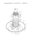 Top-fill hummingbird feeder with vertically operative base sealing mechanism diagram and image