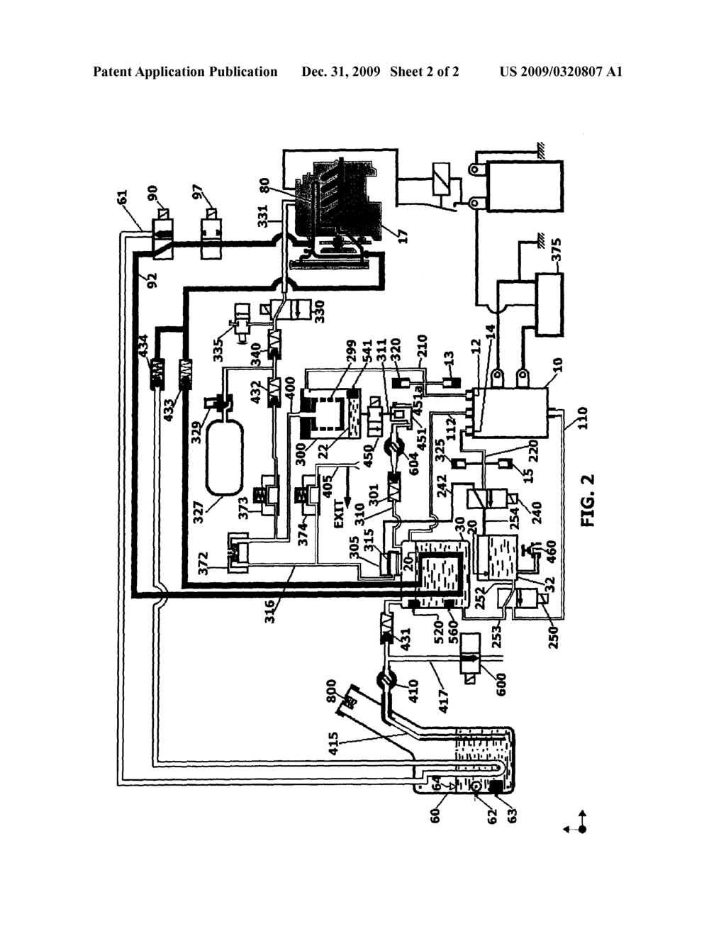 System and Method for Hydrogen-Assisted Cold Starting of An Engine - diagram, schematic, and image 03