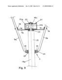 Mounting frame for supporting sheet-type solar panels diagram and image