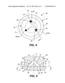 ROTOR ELEMENT FOR A SHEAR VALVE WITH SUBTERRANEAN PASSAGE AND METHOD diagram and image