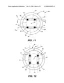 ROTOR ELEMENT FOR A SHEAR VALVE WITH SUBTERRANEAN PASSAGE AND METHOD diagram and image