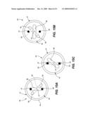 ROTOR ELEMENT FOR A SHEAR VALVE WITH SUBTERRANEAN PASSAGE AND METHOD diagram and image